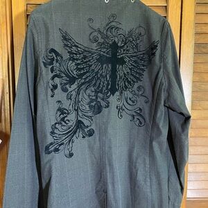 Machine clothing men’s blazer